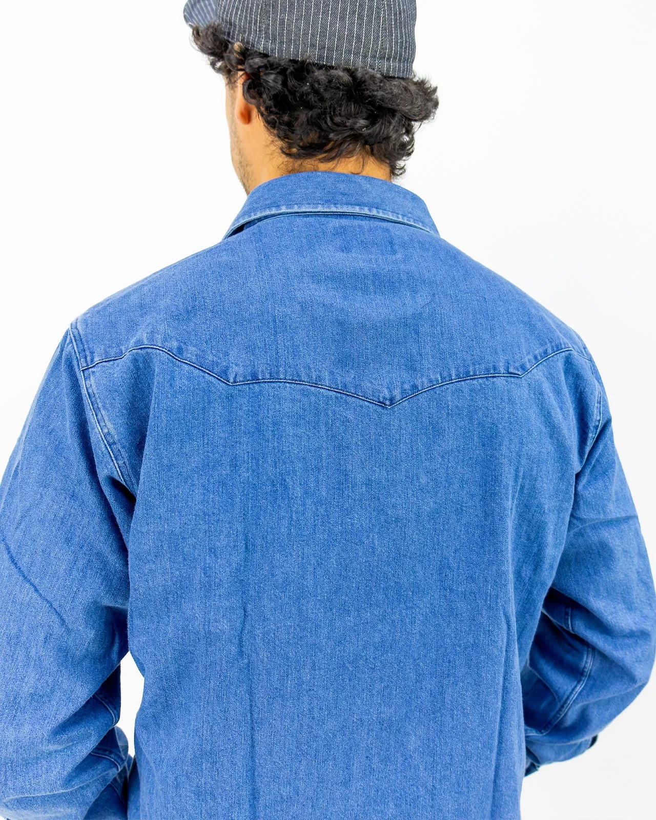 1952 Rider Shirt faded denim
