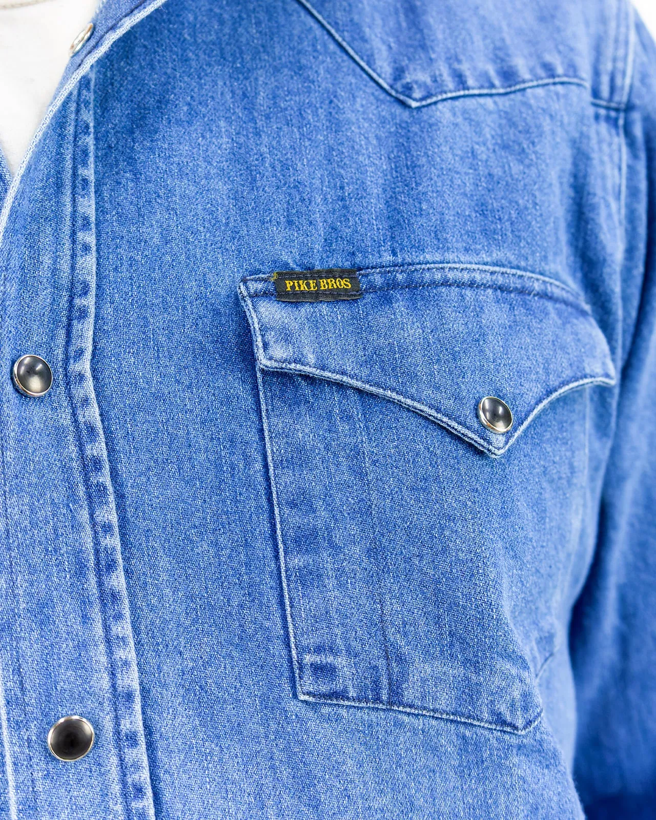1952 Rider Shirt faded denim