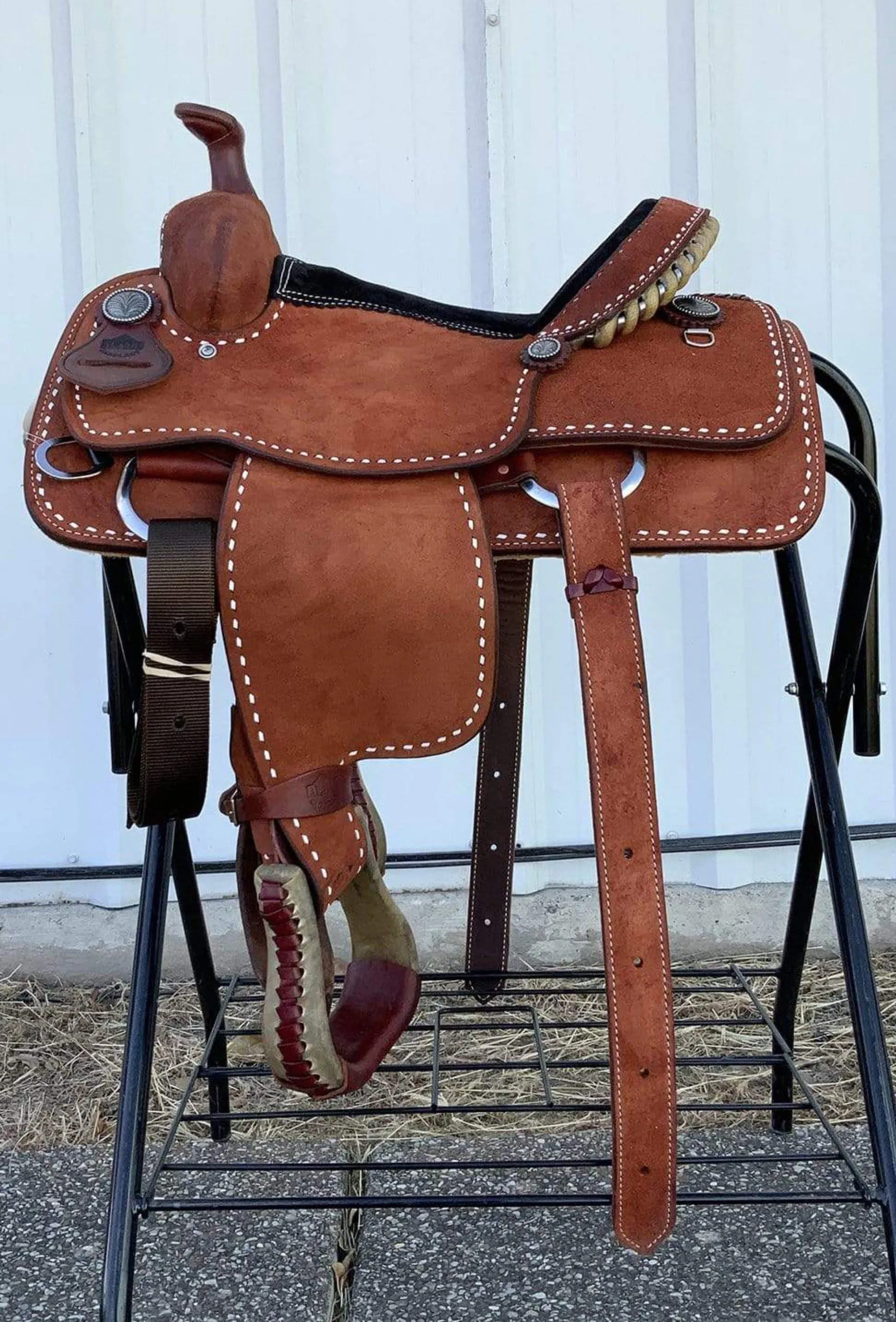 Alamo Saddlery 13.5 Youth Roper Saddle