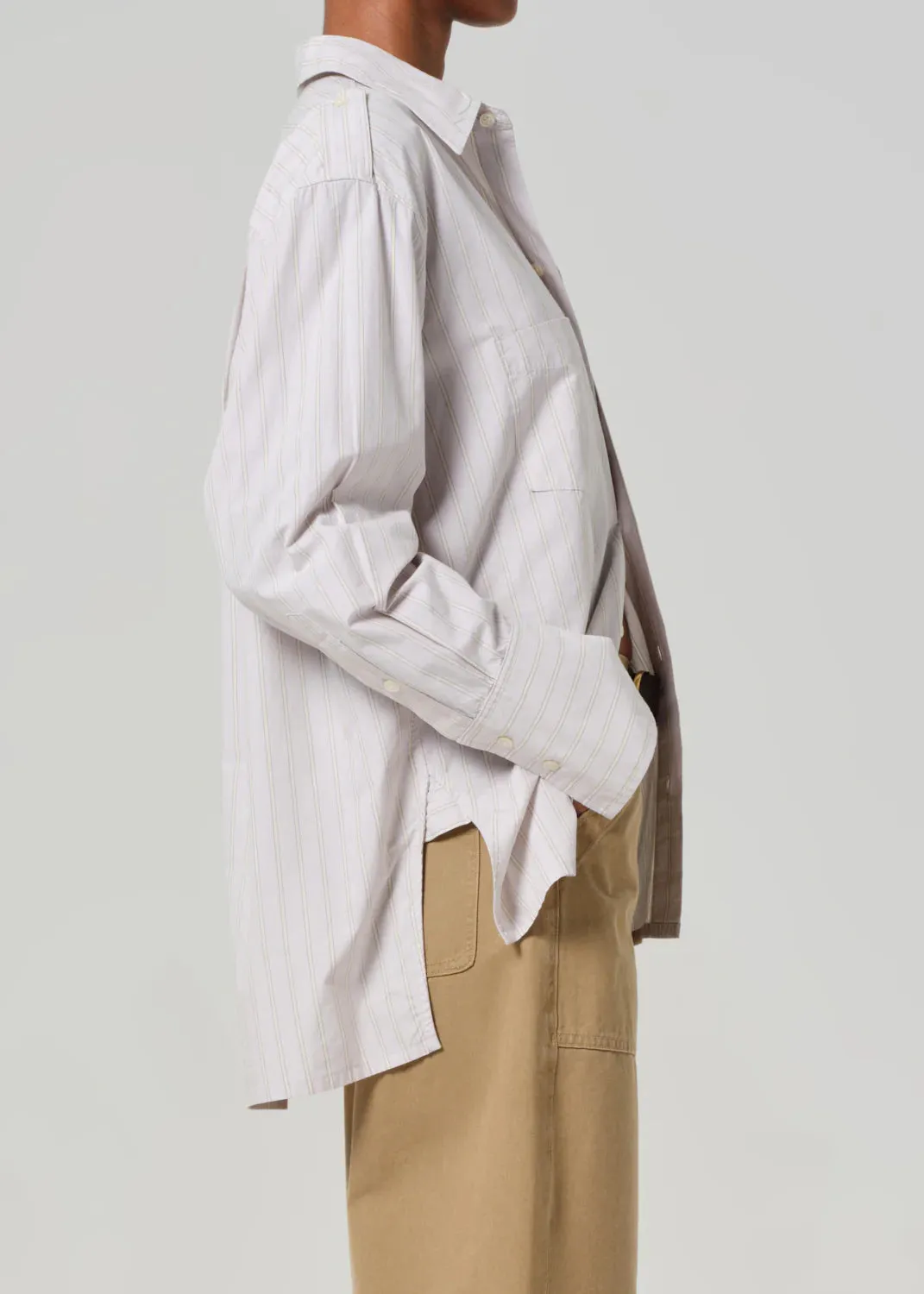 Ari Shirt in Palisade Stripe