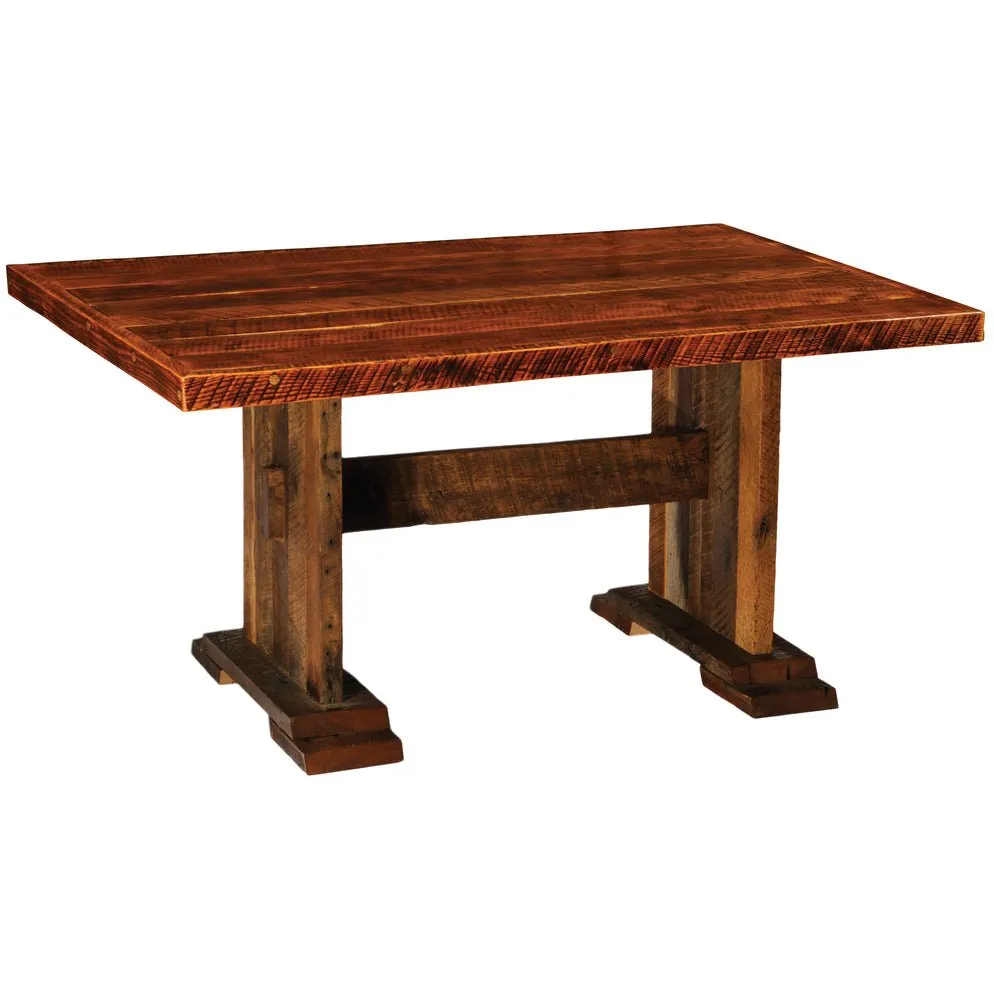 Barnwood Harvest Dining Table - Artisan Top