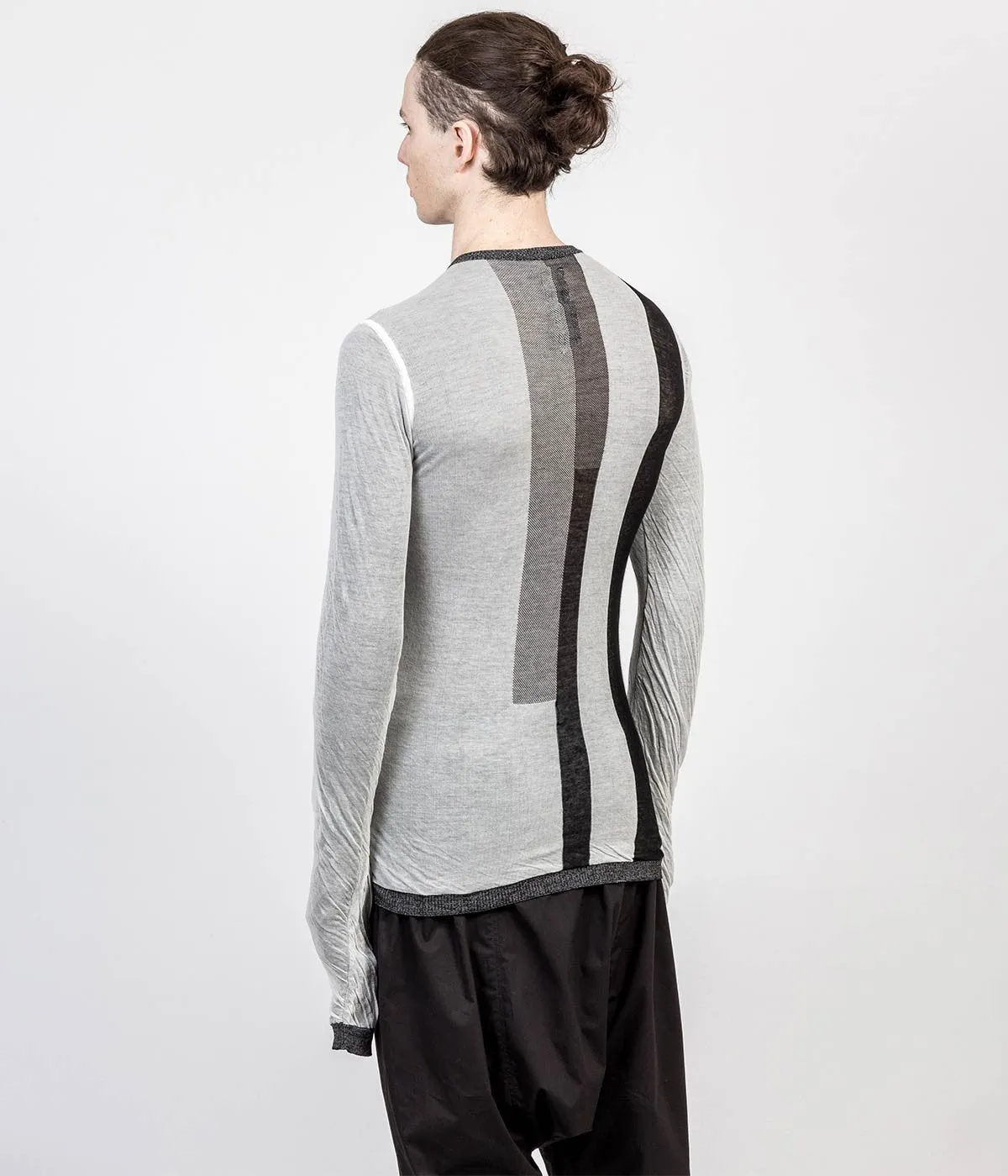 Black Layered Sweater