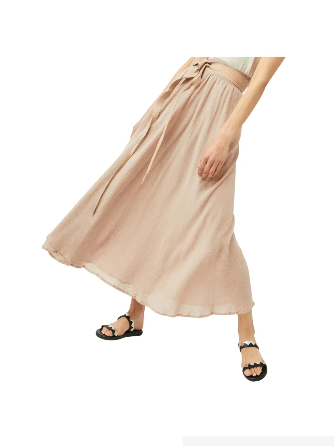 Here’s an optimized title for the product in English:

Vintage-Inspired CHOLUL Skirt in Antique Rose - Elegant and Chic Women’s Fashion