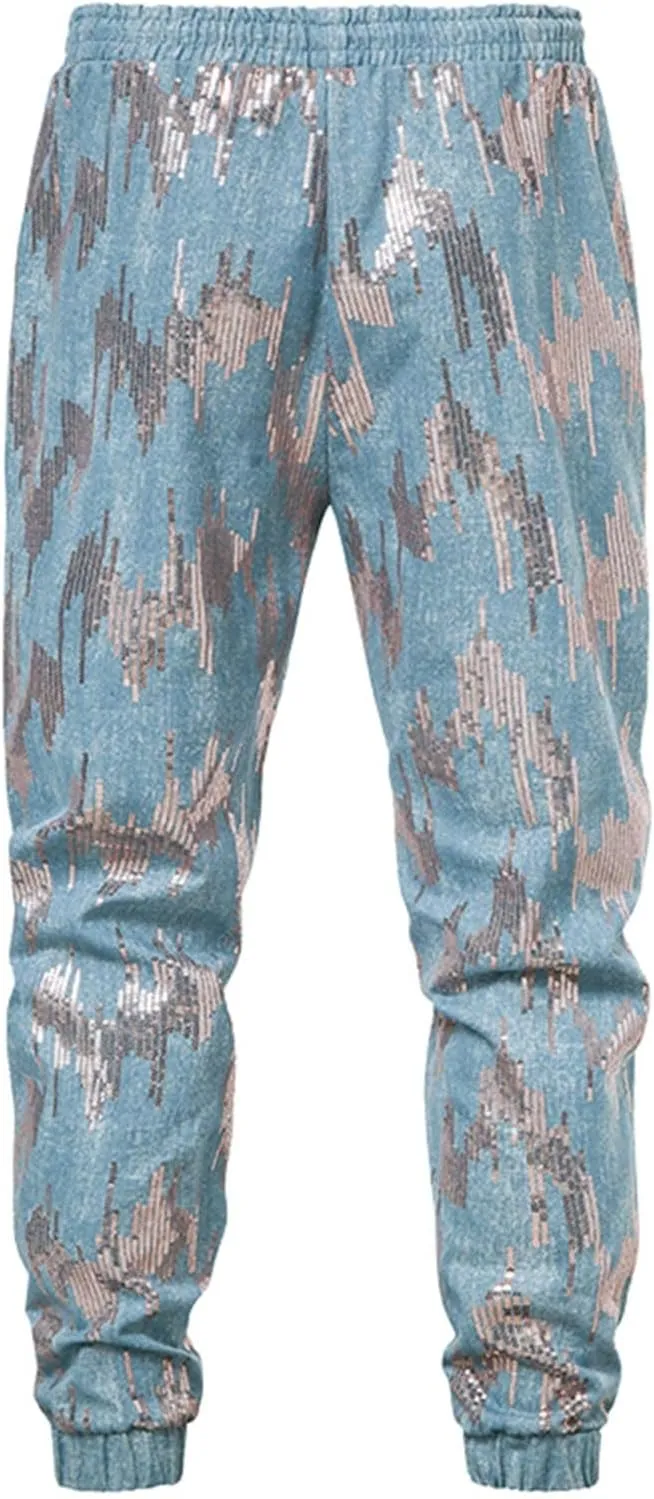 Cargo Pants for Men Big and Tall, Fleece Sweatpants with Pockets Cargo Pants for Men Men's Heavyweight Sport Fleece