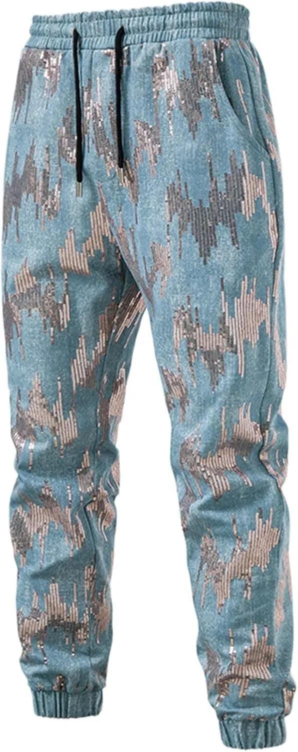 Cargo Pants for Men Big and Tall, Fleece Sweatpants with Pockets Cargo Pants for Men Men's Heavyweight Sport Fleece