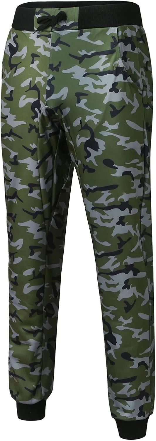 Cargo Pants for Men Big and Tall, Pants Heavyweight Outdoor Relaxed Fit Sweatpants Men's Joggers Pants Casual Baggy