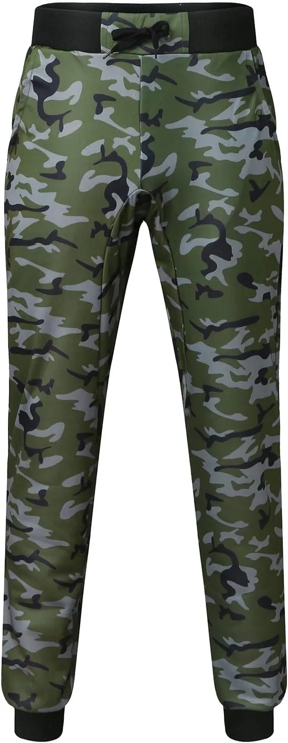 Cargo Pants for Men Big and Tall, Pants Heavyweight Outdoor Relaxed Fit Sweatpants Men's Joggers Pants Casual Baggy