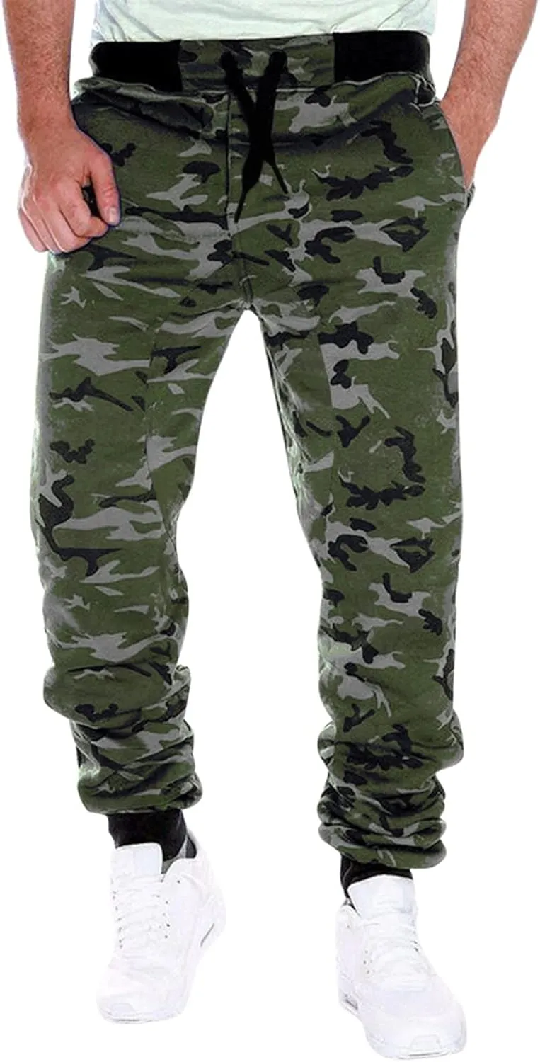 Cargo Pants for Men Big and Tall, Pants Heavyweight Outdoor Relaxed Fit Sweatpants Men's Joggers Pants Casual Baggy