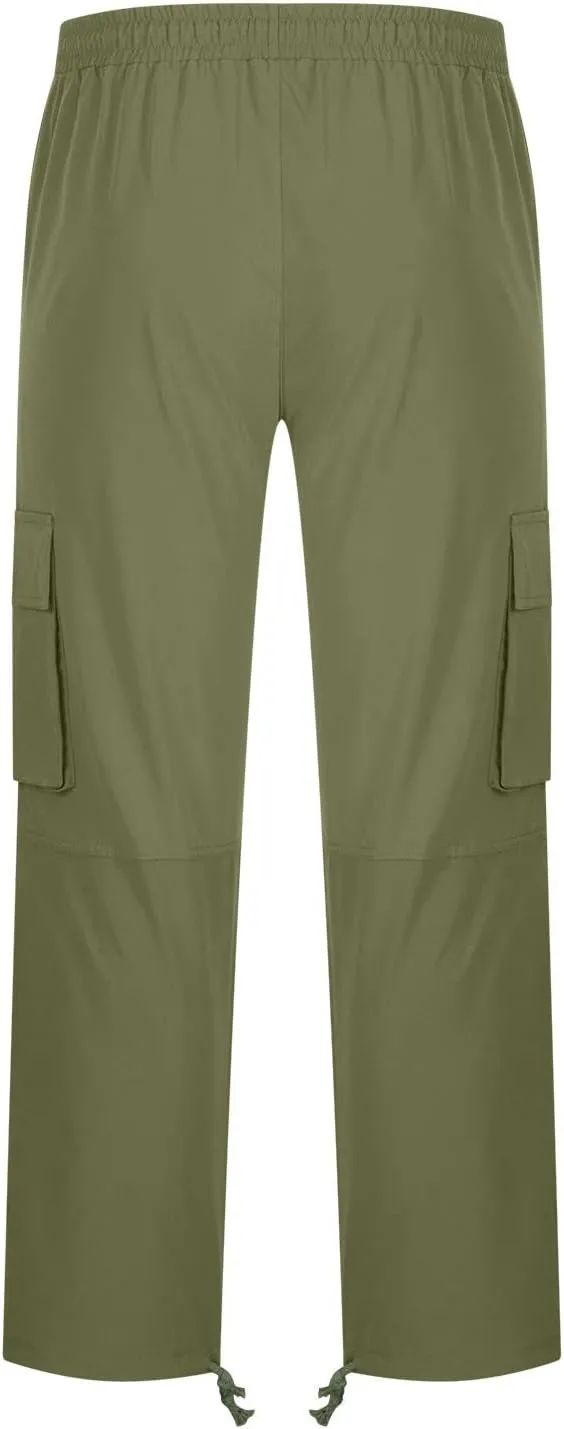 Cargo Pants for Men Casual Outdoor Pants Hiking Pants Men Lightweight Athletic Pants for Loose Fit Sports Joggers