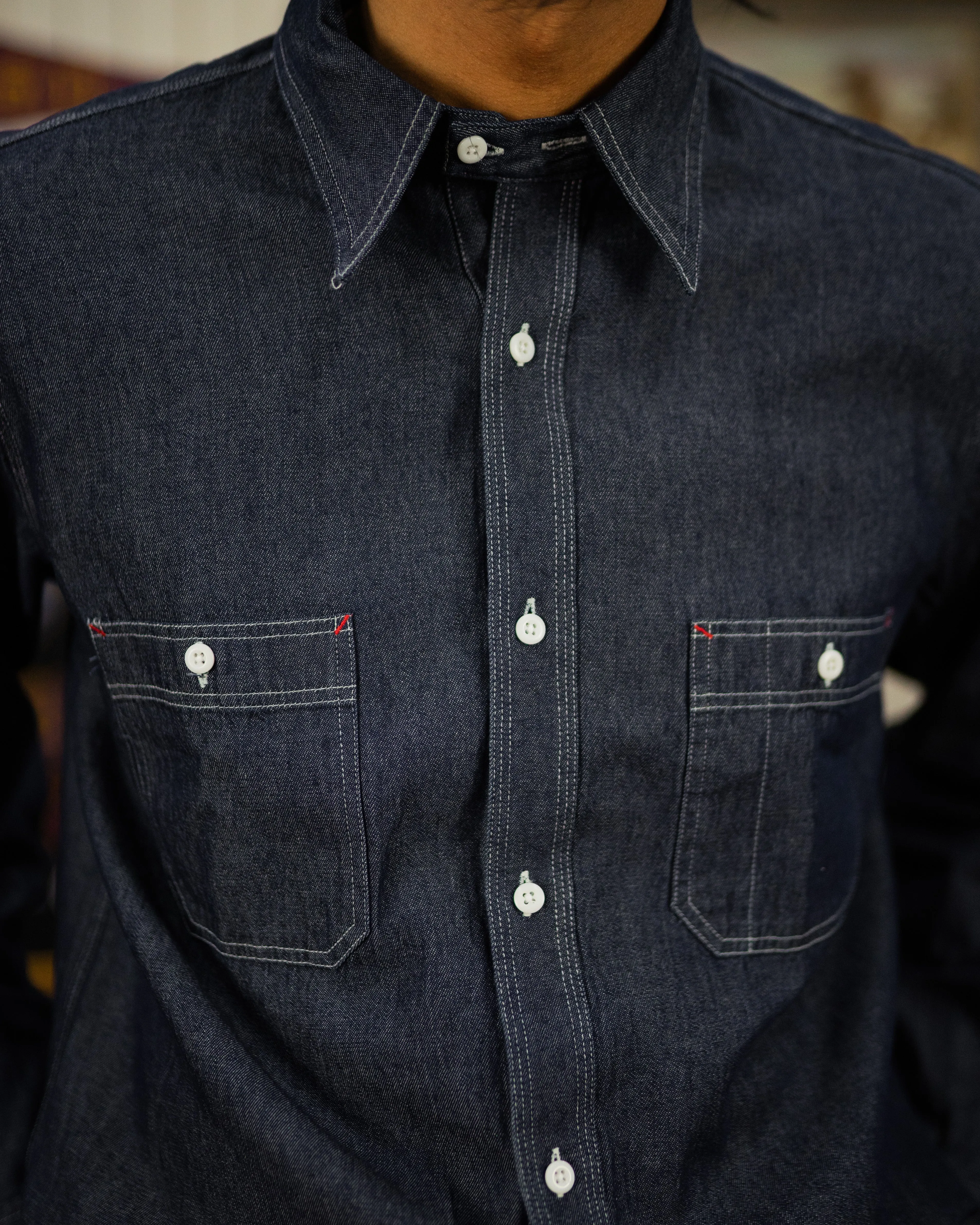 Cathcart Heritage Denim Work Shirt