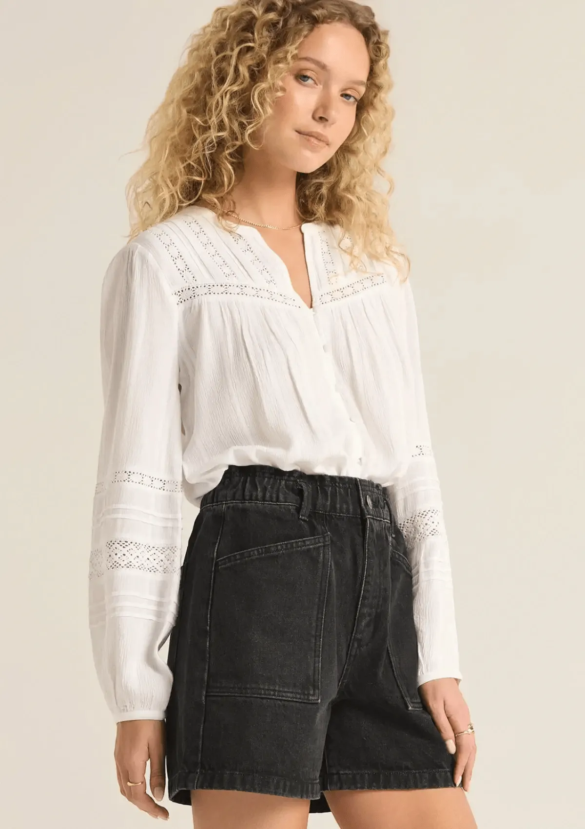 Chloe Jude Top - White
