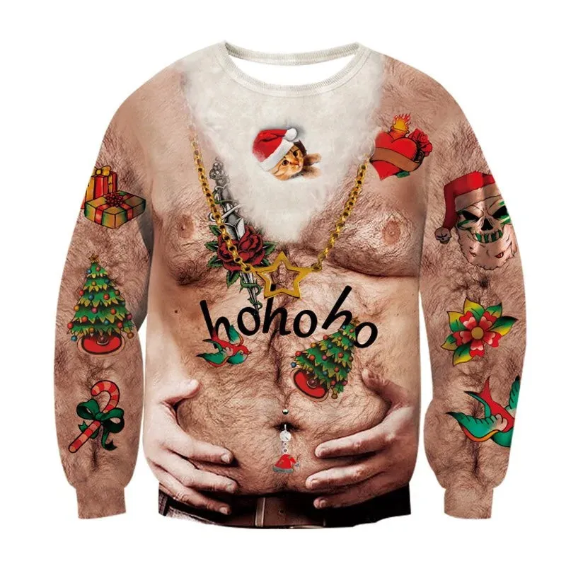 Christmas Festive Sweaters Unisex Men Women