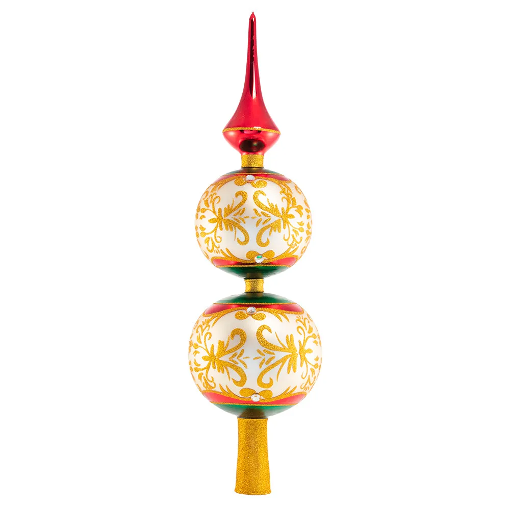 CR, Luxury Abounds Finial, 1020867, Christopher Radko