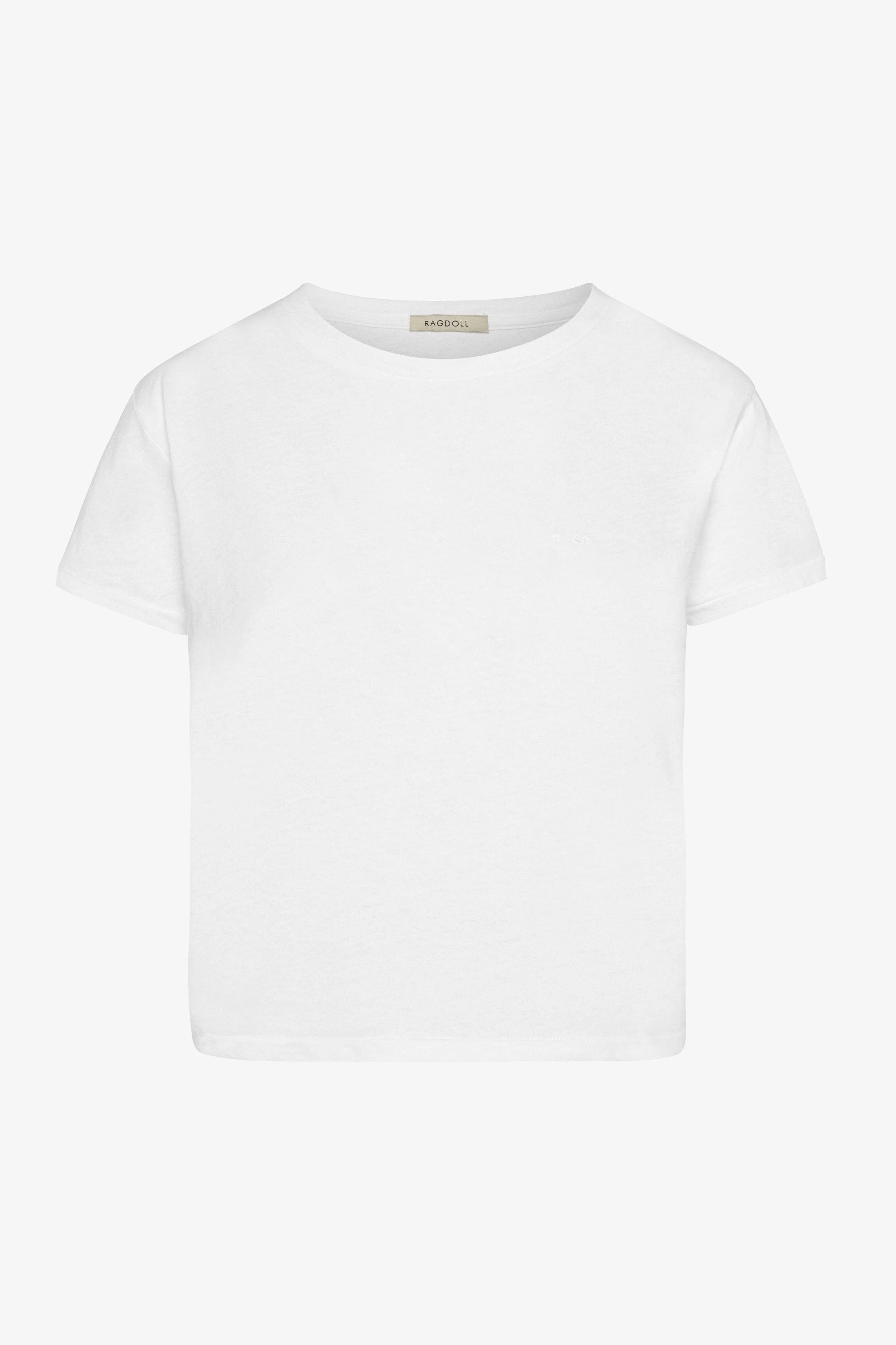 CROPPED TEE - OPTIC WHITE