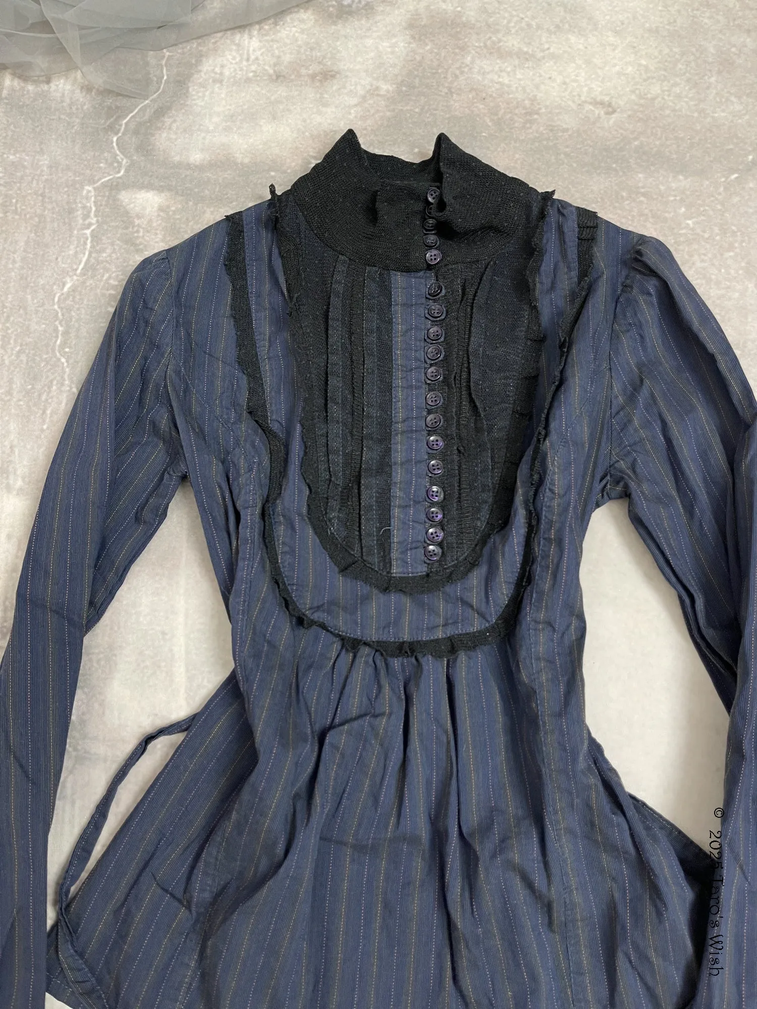 dark lolita button up shirts, euro label