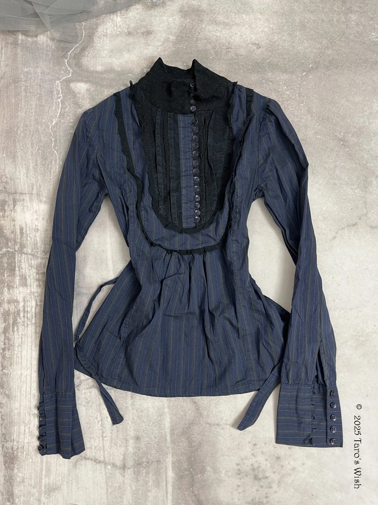 dark lolita button up shirts, euro label
