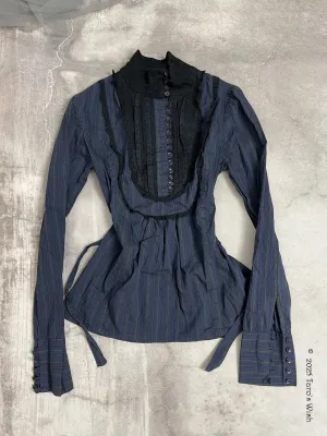 dark lolita button up shirts, euro label
