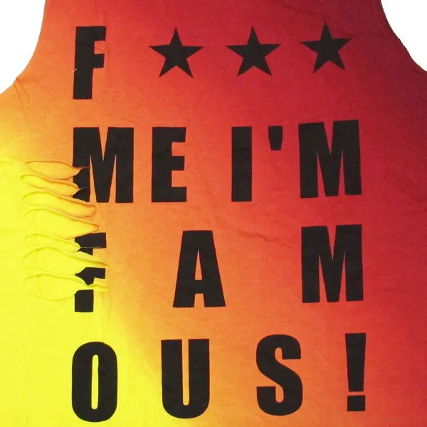 David Guetta F Me I'm Famous Ibiza Rainbow Tie-Dye Dress