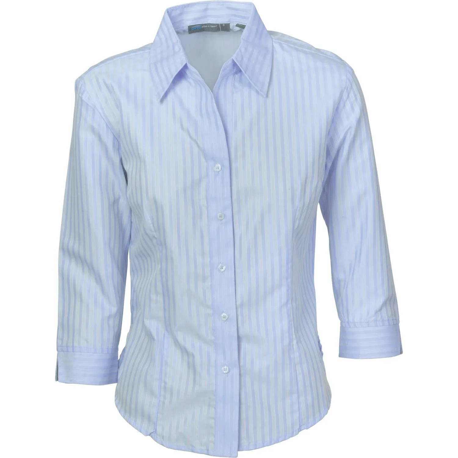 DNC Ladies Tonal Stripe Shirts 3/4 Sleeve (4236)
