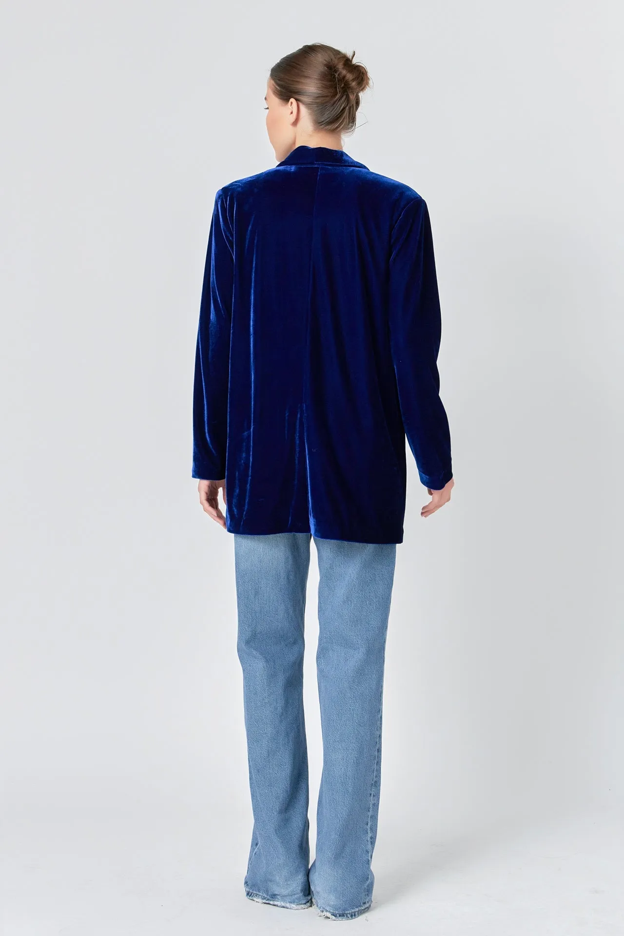 Endless Rose - Velvet Blazer
