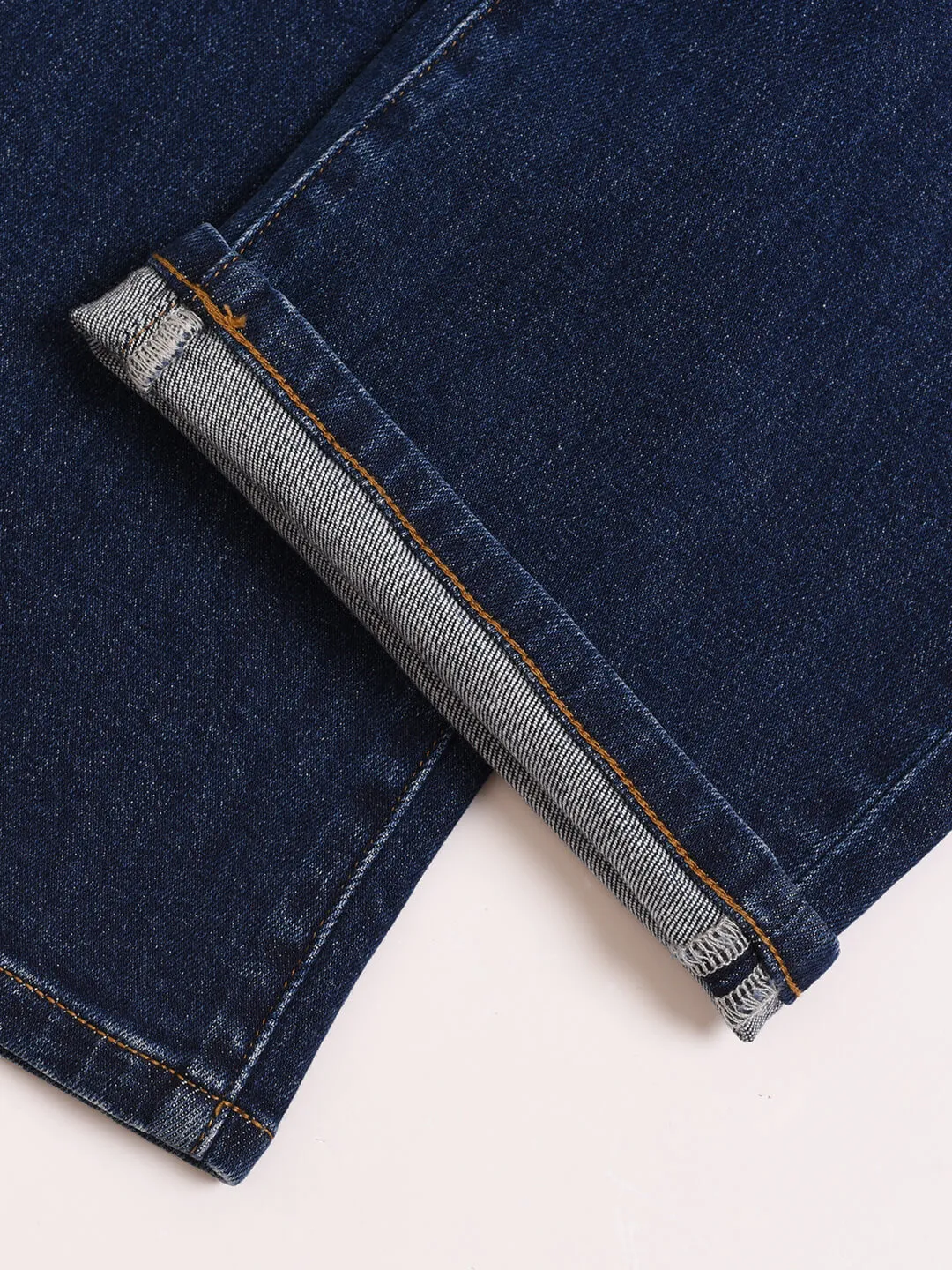【Final Sale】 Felicia Straight Denim Blue Jeans