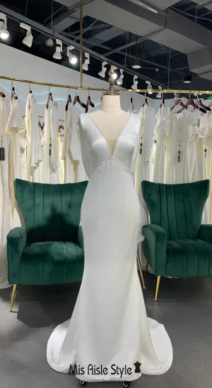 Fit and Flare Summer Boho Wedding Dress