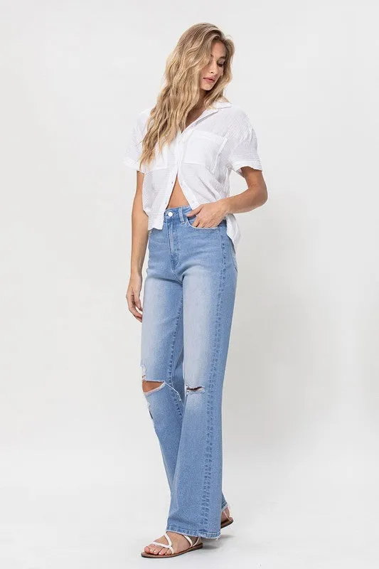 Flying Monkey High Rise Vintage Flare Jeans