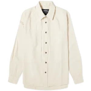 Frizmworks Hbt Carpenter Pocket Work Shirt, Natural