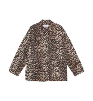 GANNI Leopard Jacket