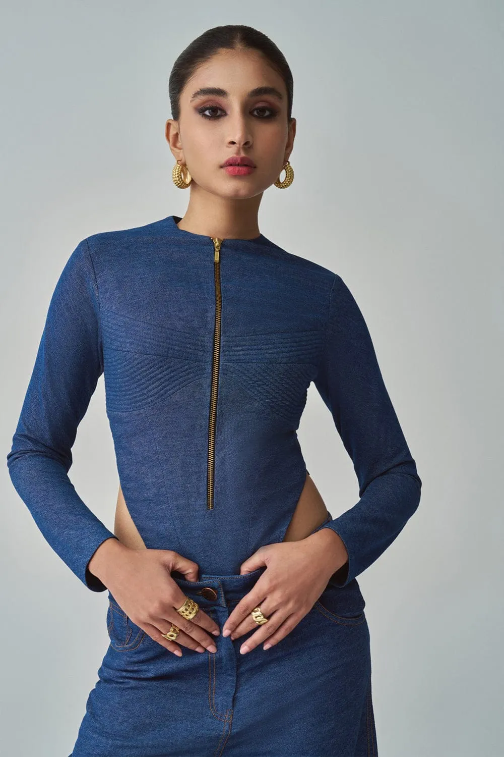 HAILEY BODYSUIT/SASHA JEANS
