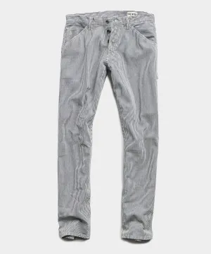 Japanese Indigo Stripe Carpenter Pant