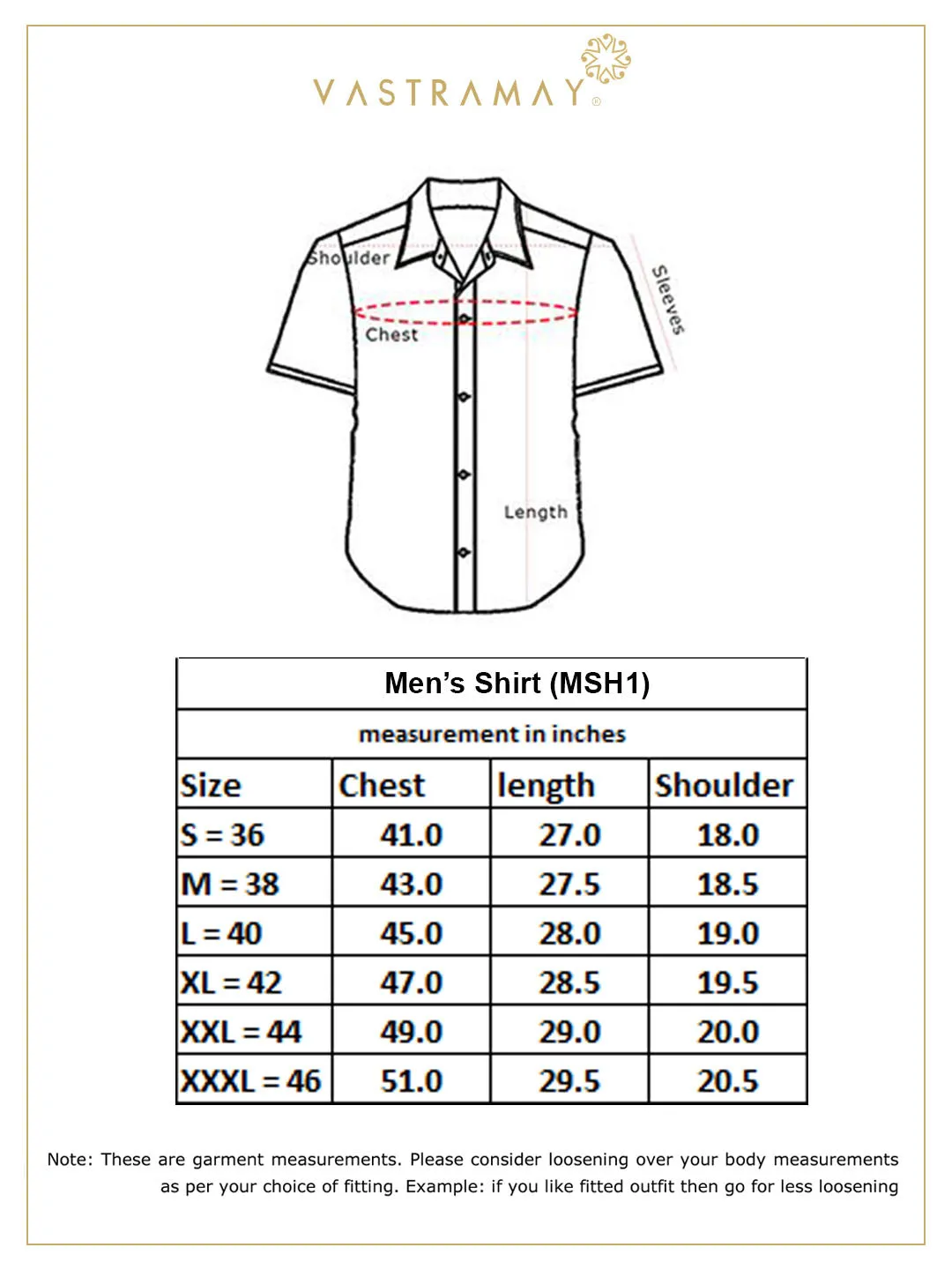 Jashvi Men's Lavender Cotton Ethnic Shirt