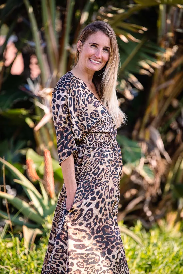 Jolene Leopard Dress