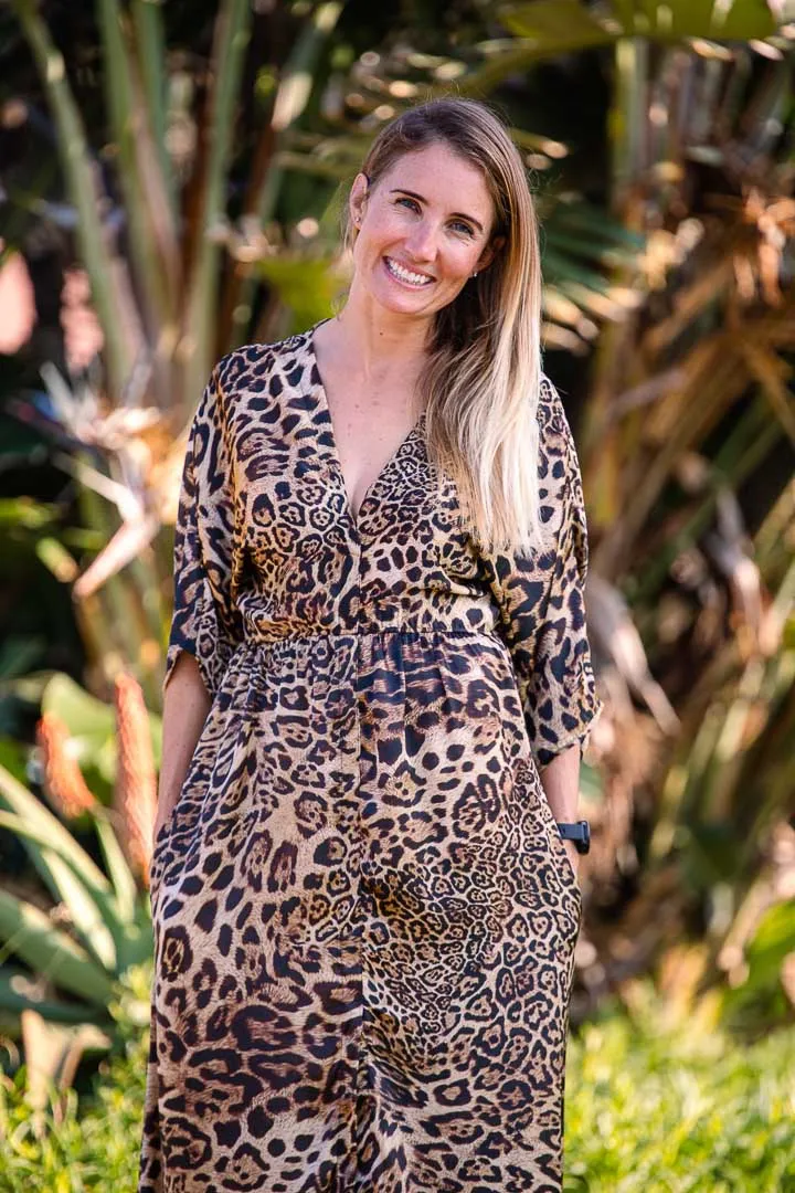 Jolene Leopard Dress
