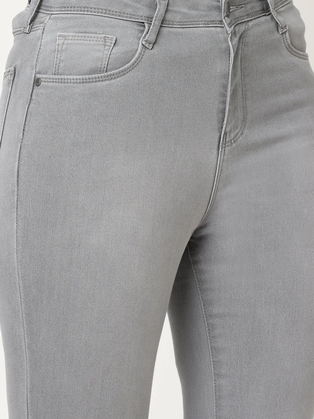 K5094 High Rise Mini Flare Jeans