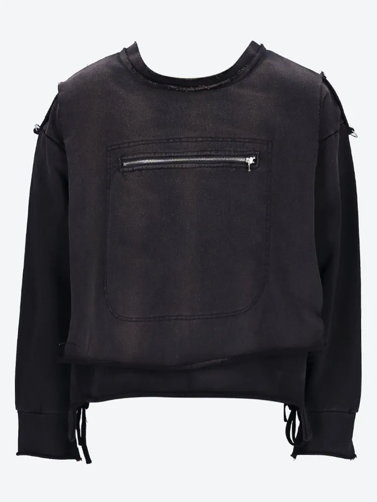 Layered sweater