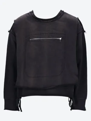 Layered sweater