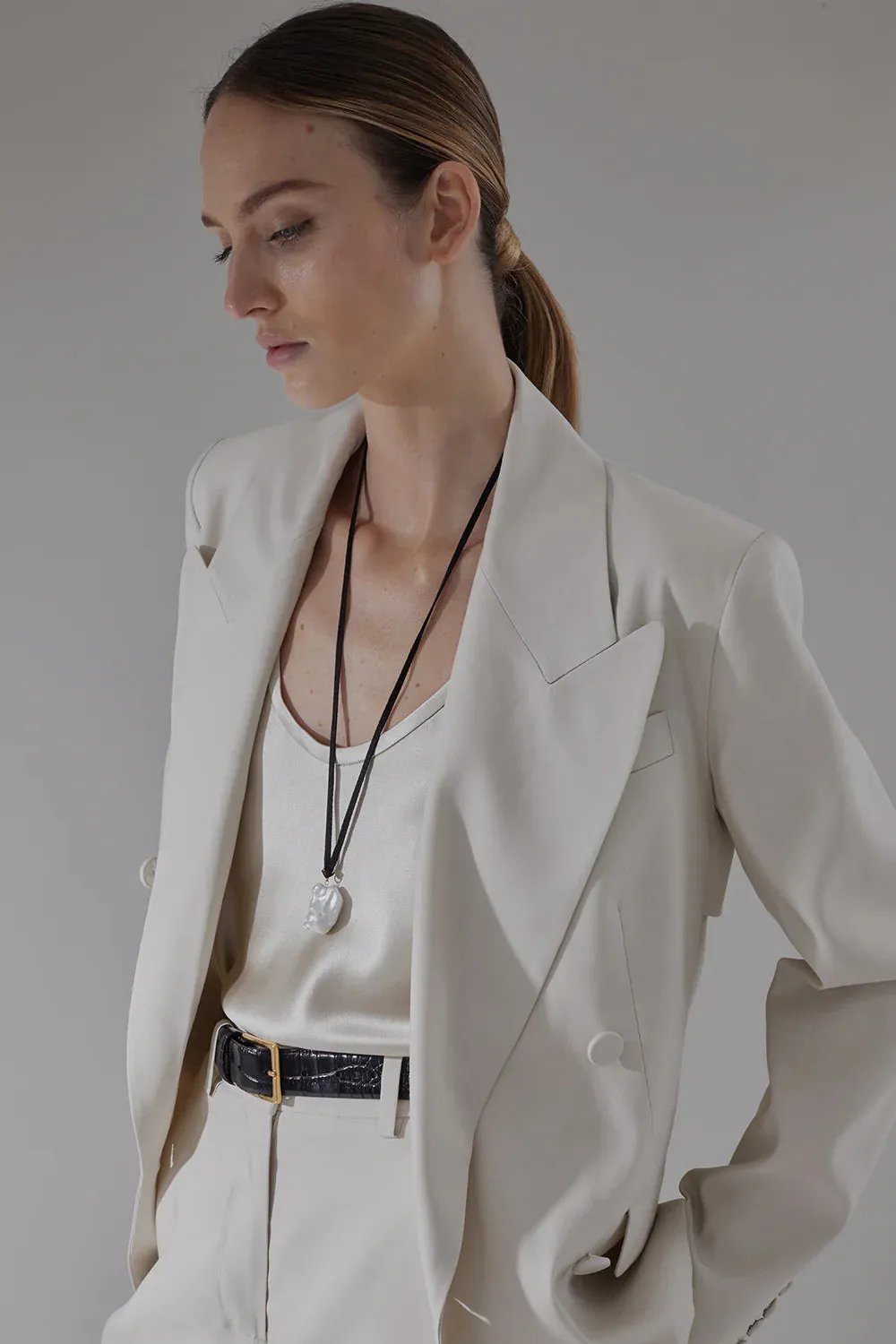 Margot Top in Oyster