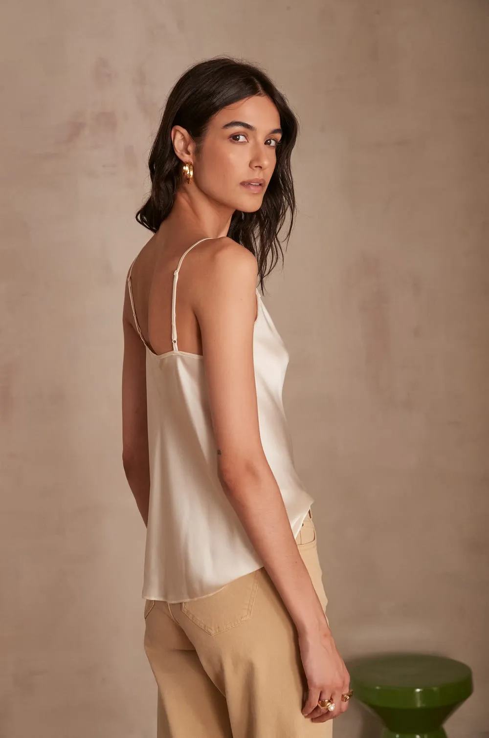 MINDY ECRU CAMISOLE