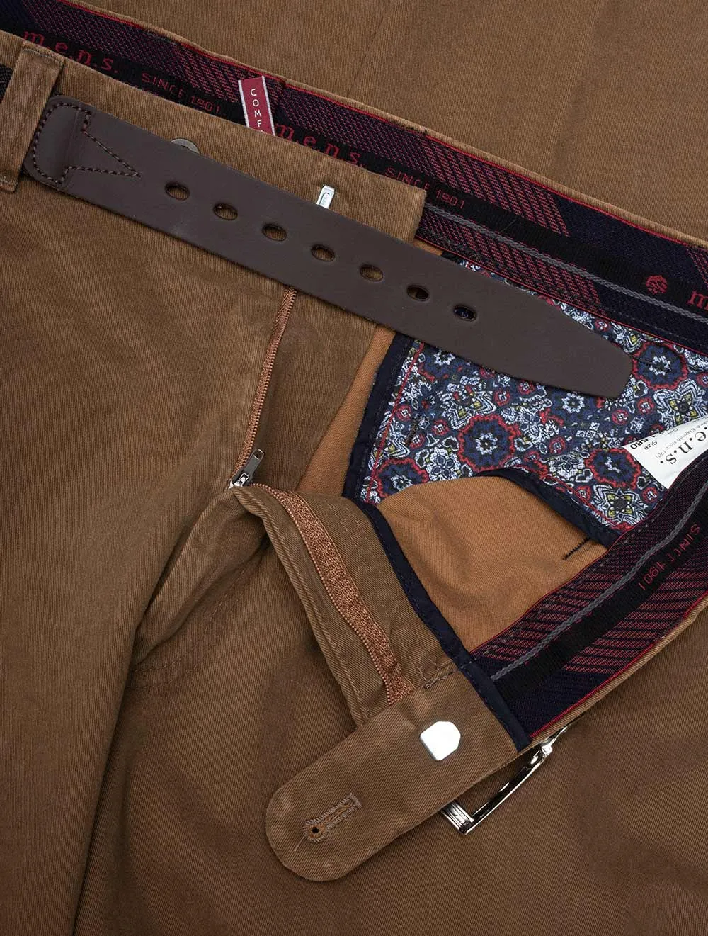 Mobil Cotton Trousers Beige