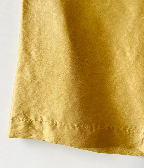 nowos/SILK PANTS(YELLOWGOLD)