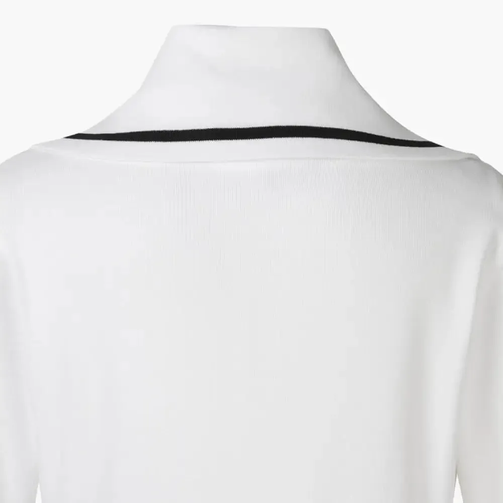 o Khoc Golf DESCENTE N Wide Collar Cardigan