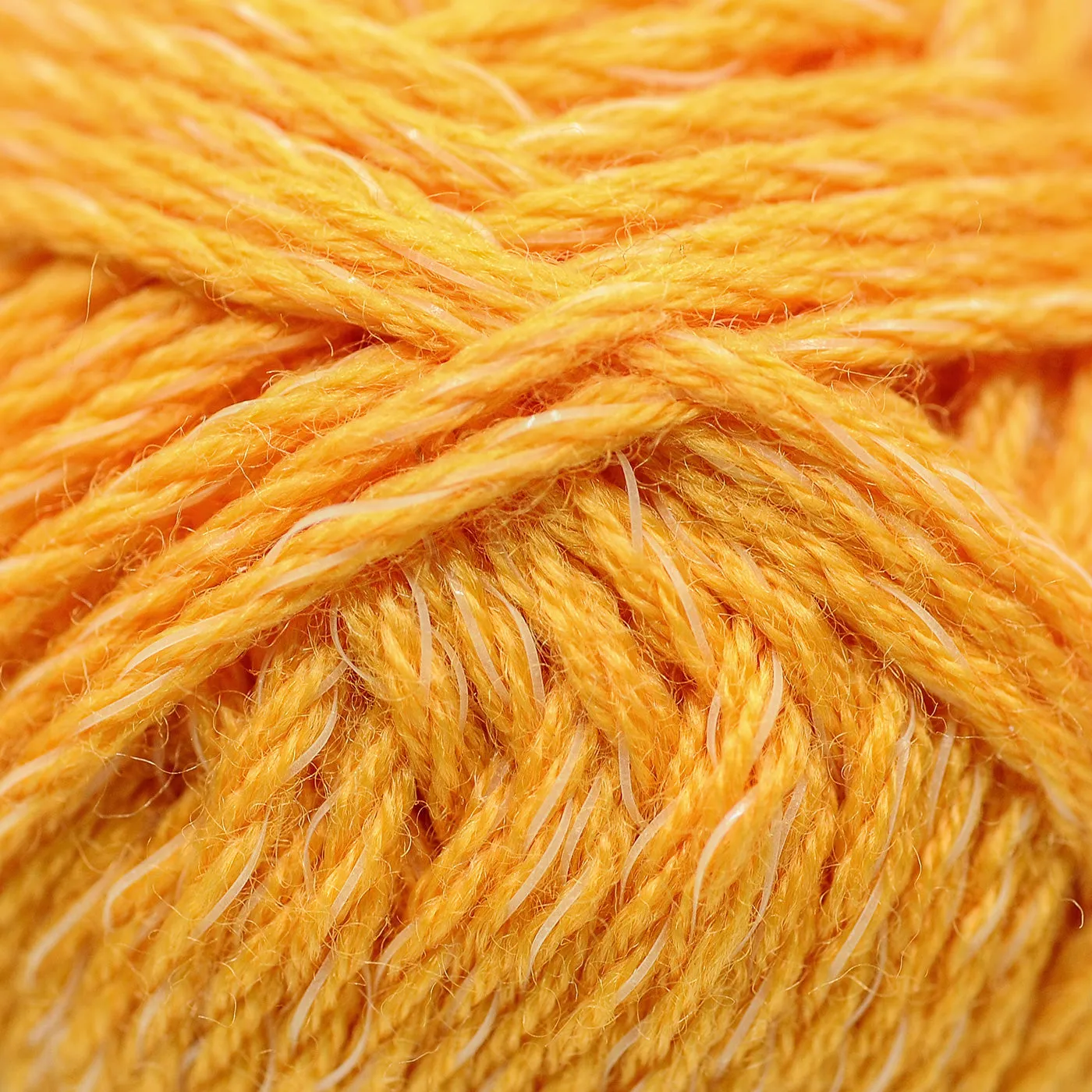 Premium Pumpkin Yellow Glow-in-the-Dark Wool Yarn