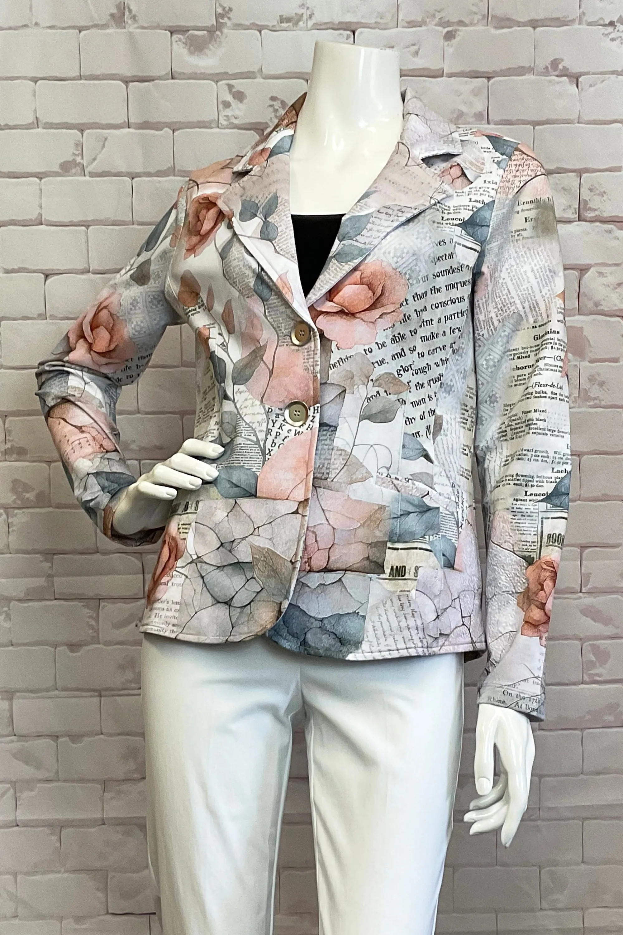 QUIET ROSE BLAZER