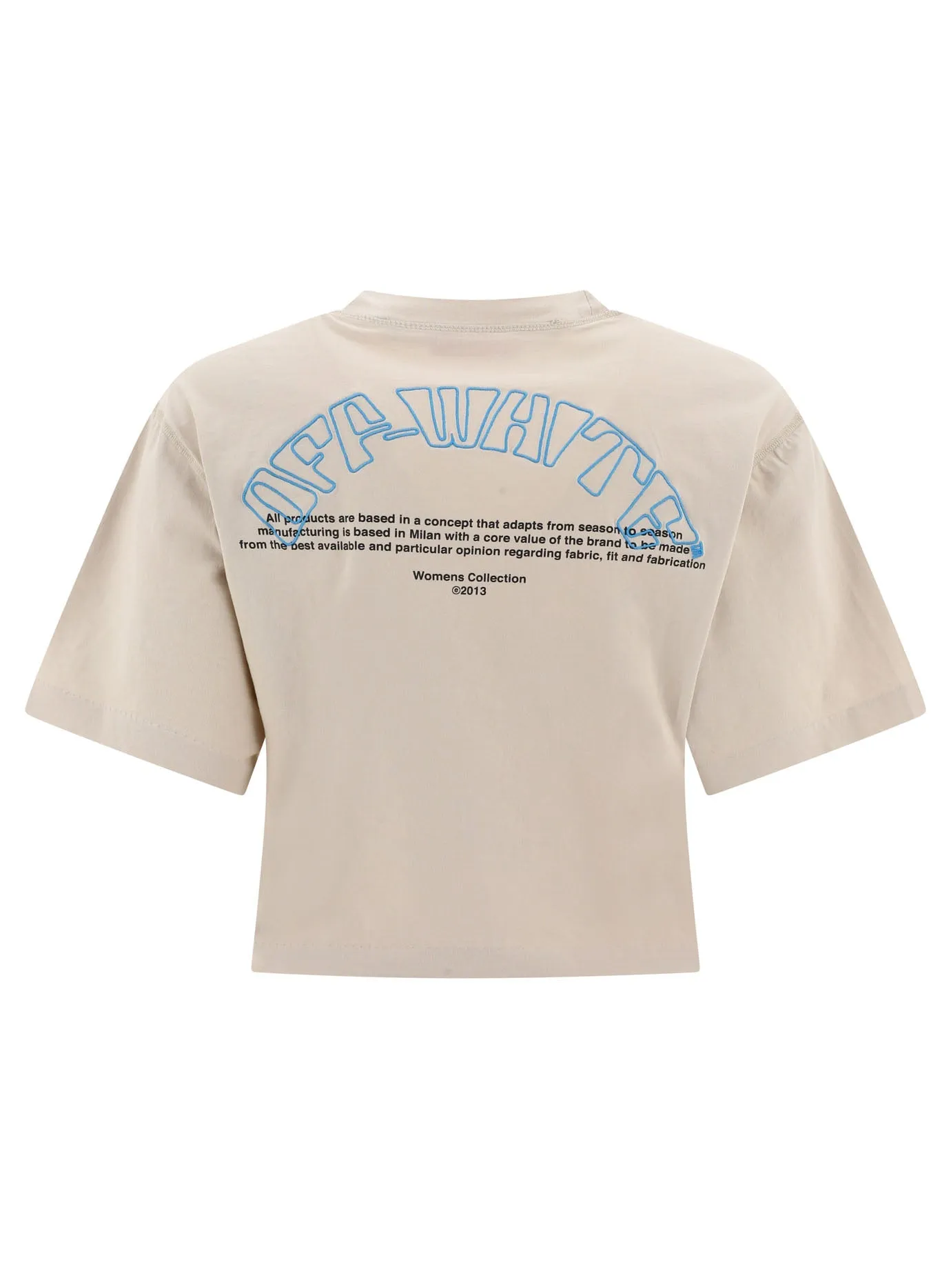 "BUTTERFLY" CROPPED T-SHIRT