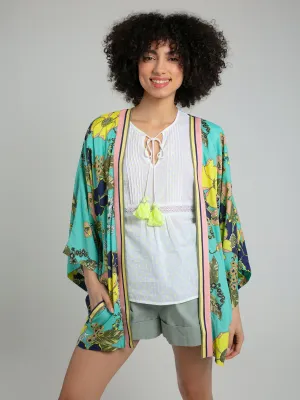 RETRO BLOOM KIMONO