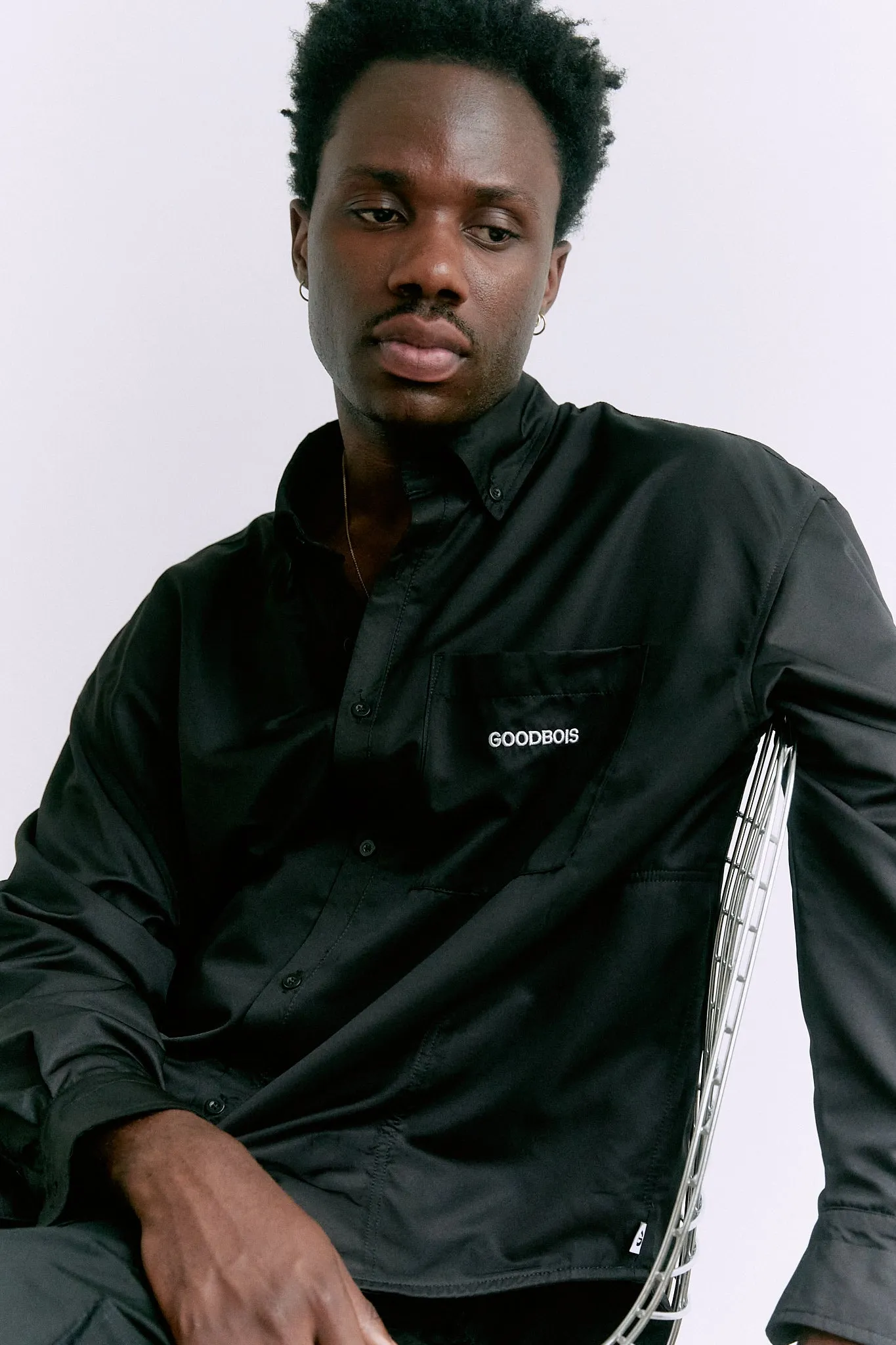 TIMELESS LINER OVERSHIRT BLACK
