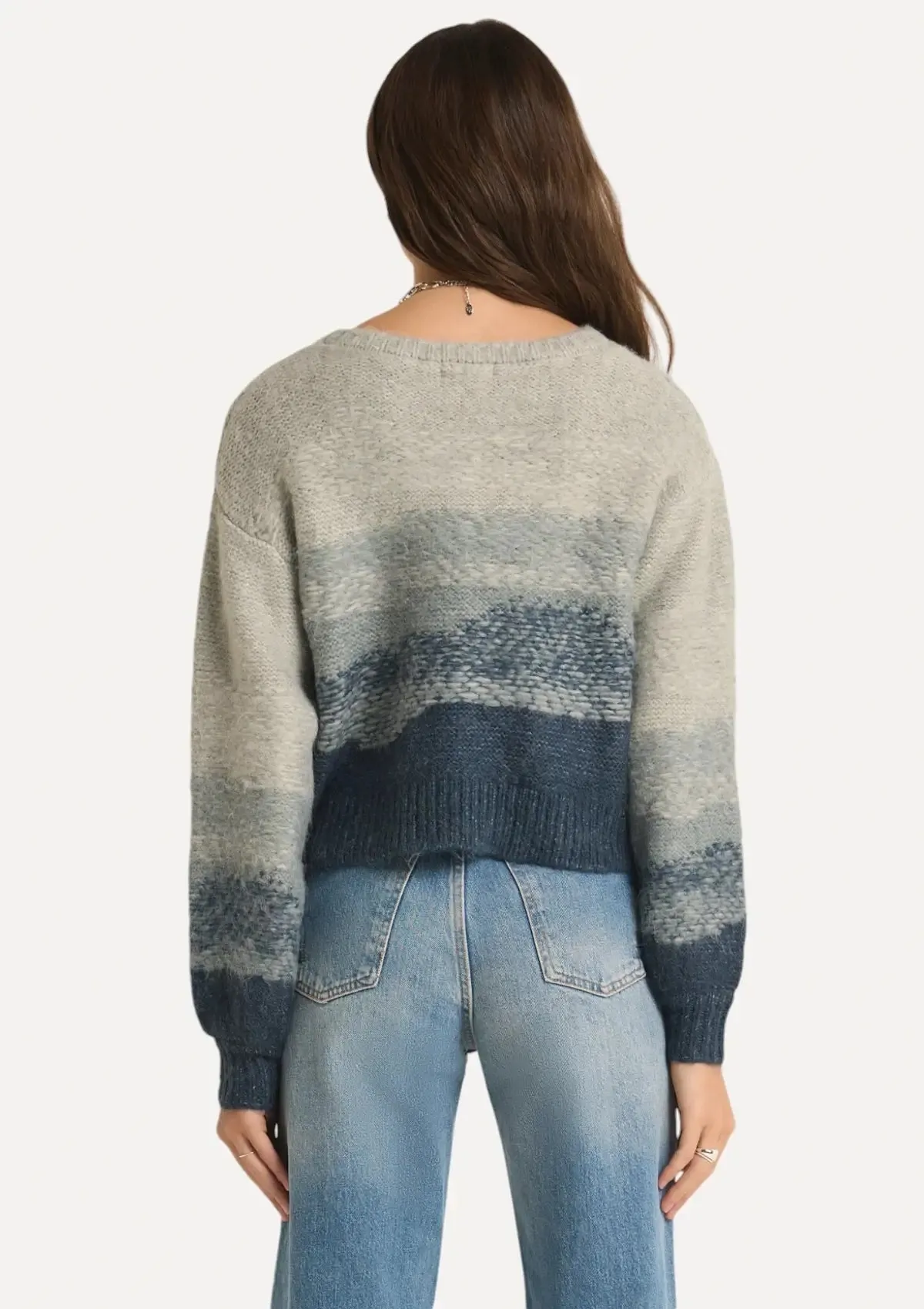 Tranquil Waters Sweater - Light Denim