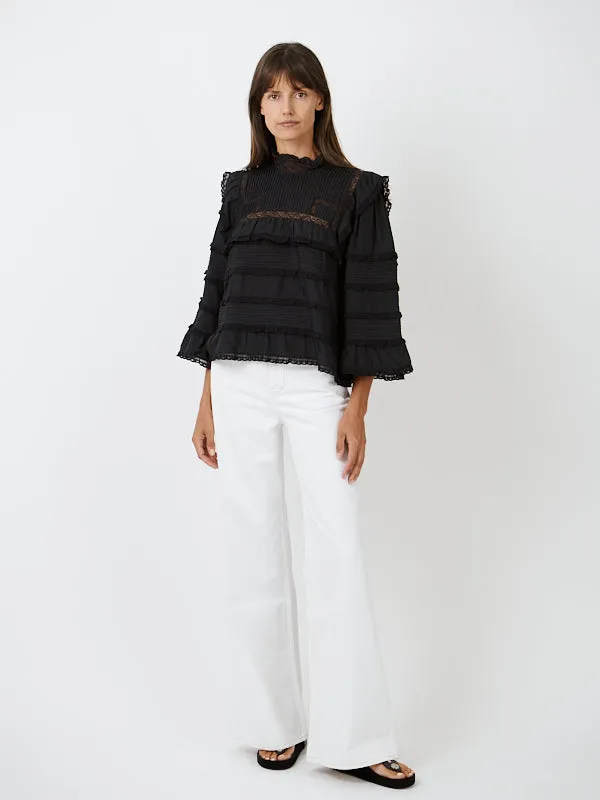 Zalmara Top in Black