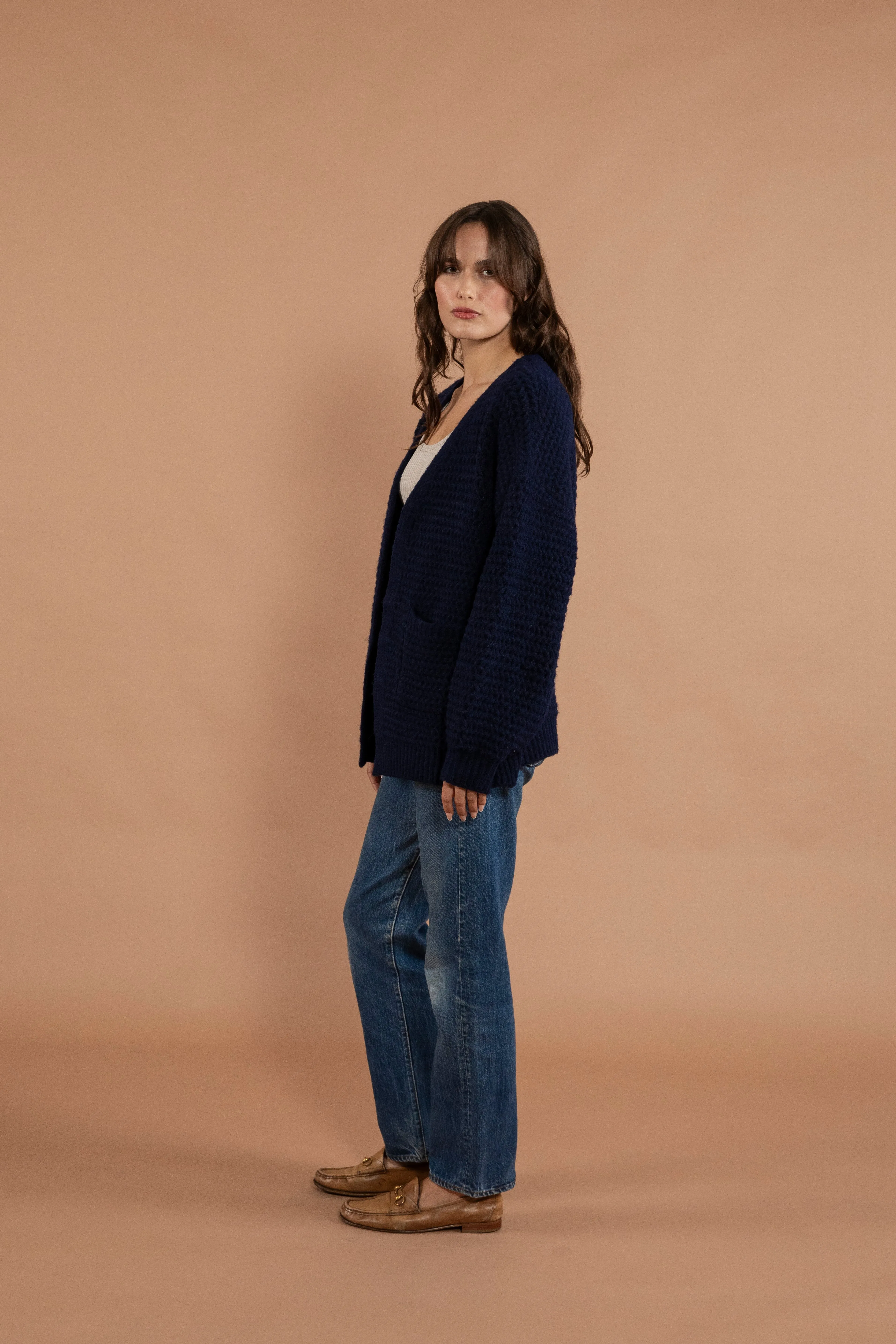 Ziya Womens Lightweight Open Front Cardigan